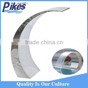Hot sale High quality 600x300mm blade stainless steel swimming pool waterfall