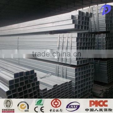 erw pre galvanised steel pipes/galvanized rectangular steel tubes