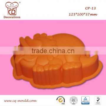 Dinosaur Shape Cup Cake Molds / Chocolate mold / Jelly mold,Silicone cake mould,Carton Cup Cake Molds