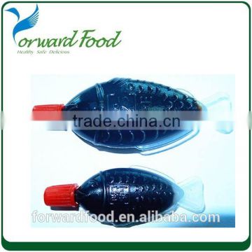 2015 fish bottle soya sauce dark soy sauce