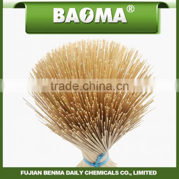 1.3mm 9 inch length agricultural Round bamboo sticks for incense