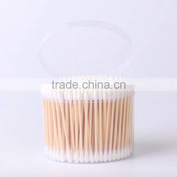 230pcs cosmetic two shapes natural bamboo stick cotton swabs