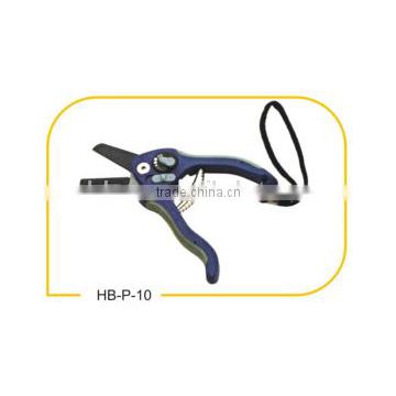 Portable Plastic safty lock 8" carbon steel blade handle garden pruner tools pruning scissors