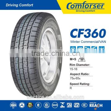 china comforser winter commercial car tires cf360 195/70r15c