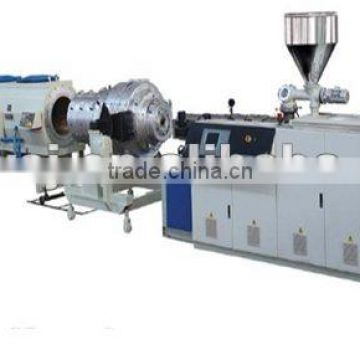 HDPE large diameter water supply pipe, gas pipe extrusion production line