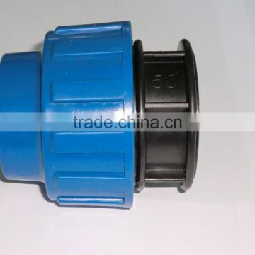 PE Pipe Fitting PP Compression Fitting Plastic End Cap