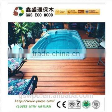 zhejiang recycled wpc tile decking for wholesales engineered wpc