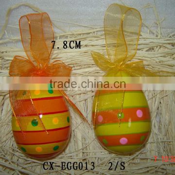 Easter egg hanging decoration-ceramic egg