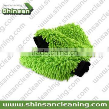 high quality Microfiber cleaning car wash mitt / microfiber car wash glove/microfibre fabric chenille cleaning car wash mitt