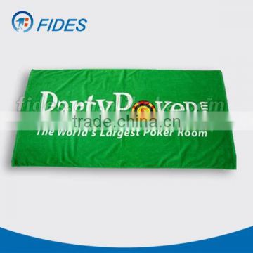 microfiber chamois printed towel/ promotion printed microfibre beach towel