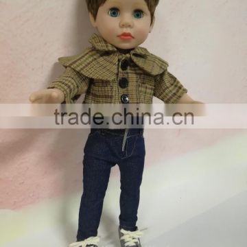 Handsome doll full vinyl 18 inch doll for boy
