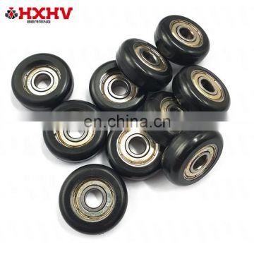plastic roller wheels ball for Glasses Balcony systems with 608zz bearings