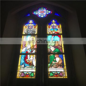 stained glass for dome for religious institution and churches