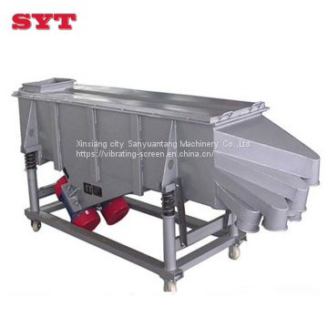Linear Vibrating Screen for Wheat/Rice Sieve/Sifter Machine