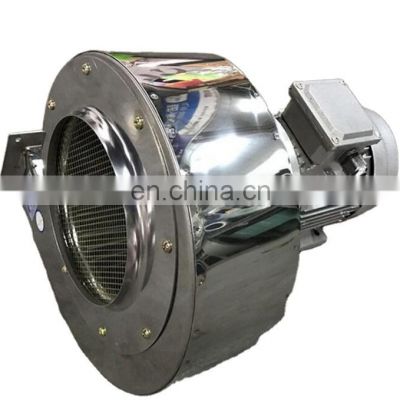 CE Certificated SS304 Industrial  Turbo Blower Smart Net Spiral Centrifugal Fan