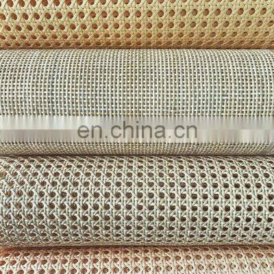 Reasonable Price from Premium Factory Square Mesh Rattan Cane Webbing Roll standard size open in Viet Nam