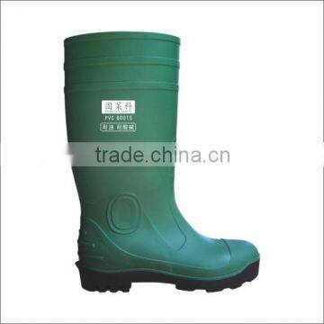 Oil resistant S1P Working industrial safety boots/safety shoes