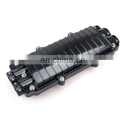 Hot selling high durable 48 Core 2 inlet 2 outlet Fiber optic Flat mechanical joint closure