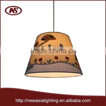 2015 Tapered LOGO lamp shade for kid house children lampshade for school