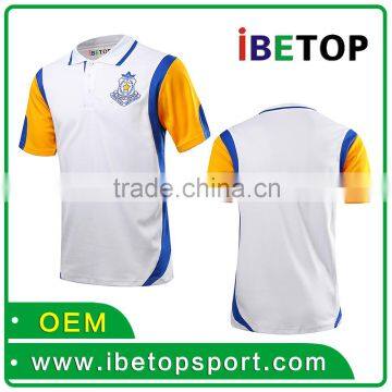 Custom wholesale sublimation cheap price polo t shirt for men