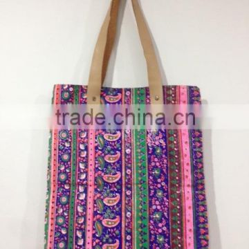 Best selling Print Neon Canvas Tote Bags New pattern