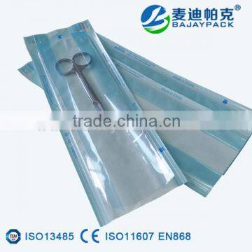 Sample free Sterilization gusseted paper-film pouch with good price