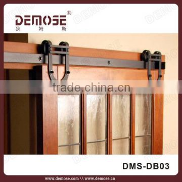 top hung interior wooden barn door system for sale