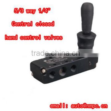 manufacturer best quality 4H230C-08 hand control valves, 5/3 Way