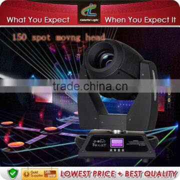 2014 Popular Spot 150W dmx led moving head spot 150w sky light pointe 150w