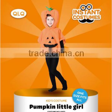 Hot Sale Halloween party lovely pumpkin costumes for Girl