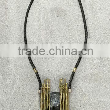 New arrival Bronze fashionable turkish style necklace BRN-1002