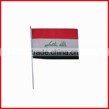wholesale 14*21cm custom Iraq flag