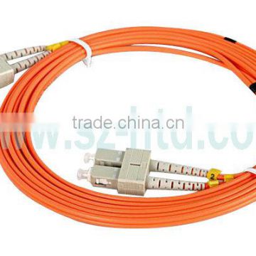 Buy direct from China manufacturer Fiber Optic Patch Cord SC UPC-SC UPC MM DX 2.0mm 3M