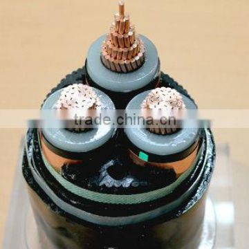 Three cores copper conductor XLPE Power Cable