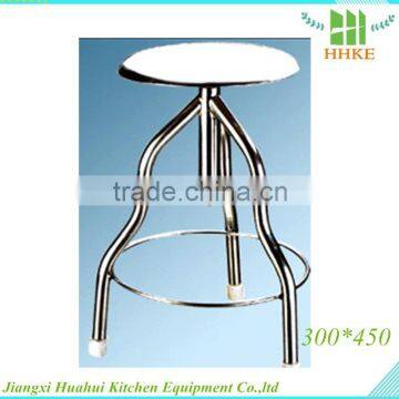 Factory direct sale stainless steel three legs screw stool/chair beautiful