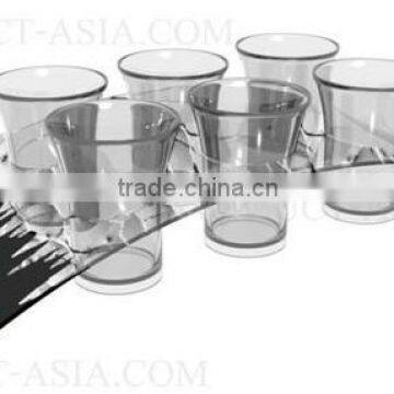 High Quality Acrylic Shaped Serving Tray for Sale