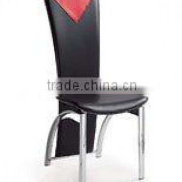 2015 Modern Iron with PVC Dining Chair(CY213)