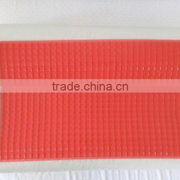 Gel wave shape memory foam pillow(red color)