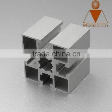 Shanghai factory price per kg !!! CNC aluminium profile T-slot P8 50x50A in large stock