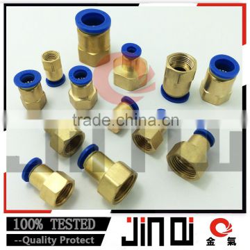 shipping from china one touch union straight female 10mm copper fitting