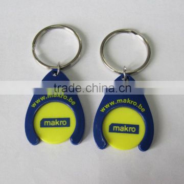 HEYU Shopping Coin Keychain for promotion