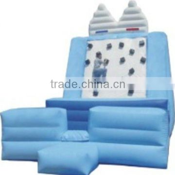 hot sale style inflatable climbing wall