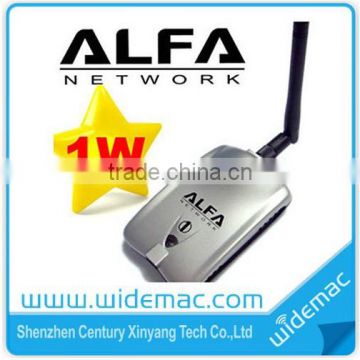 1000mW High power Long Range Alfa USB Wireless Adapter 7 dBi ANTENNA AWUS036H