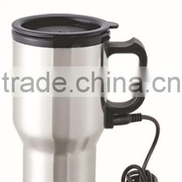 450ml double wall stainless steel auto mug