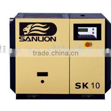 silent double screw air compressor