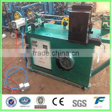Computer system controlling type automatic pneumatic arrayed wire flattening machine