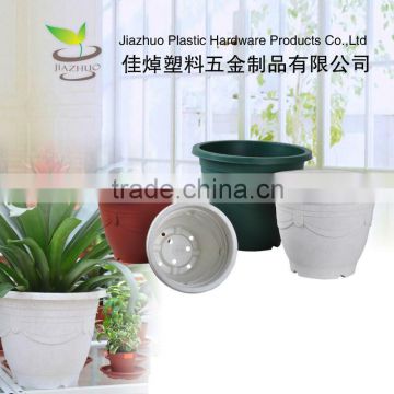 glazed terracotta flower pots