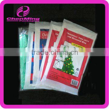 China Yiwu customized plastic christmas tree disposal bag