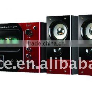 5.1channel home theatre speaker system with usb/sd/karaoke