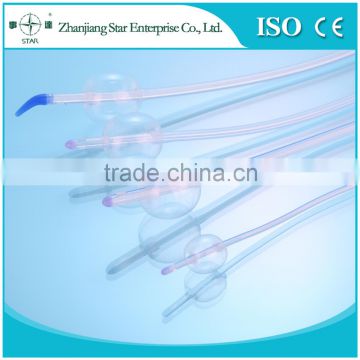 Standard All Silicone Foley Catheter with CE and ISO Certificated